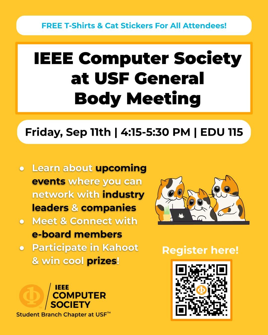 General Body Meeting Fall 2026